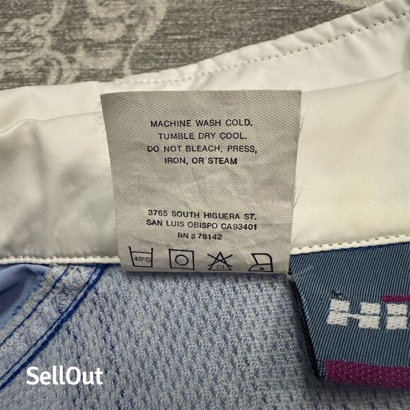 Vintage Hind Unisex Colorblock Windbreaker Jacket Zip-Up Standard Size M - Picture 8 of 8